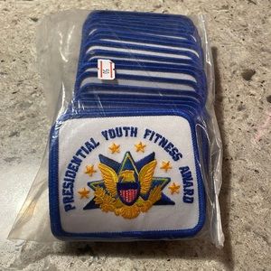 Bag of 50, NEW, presidential youth fitness award patches